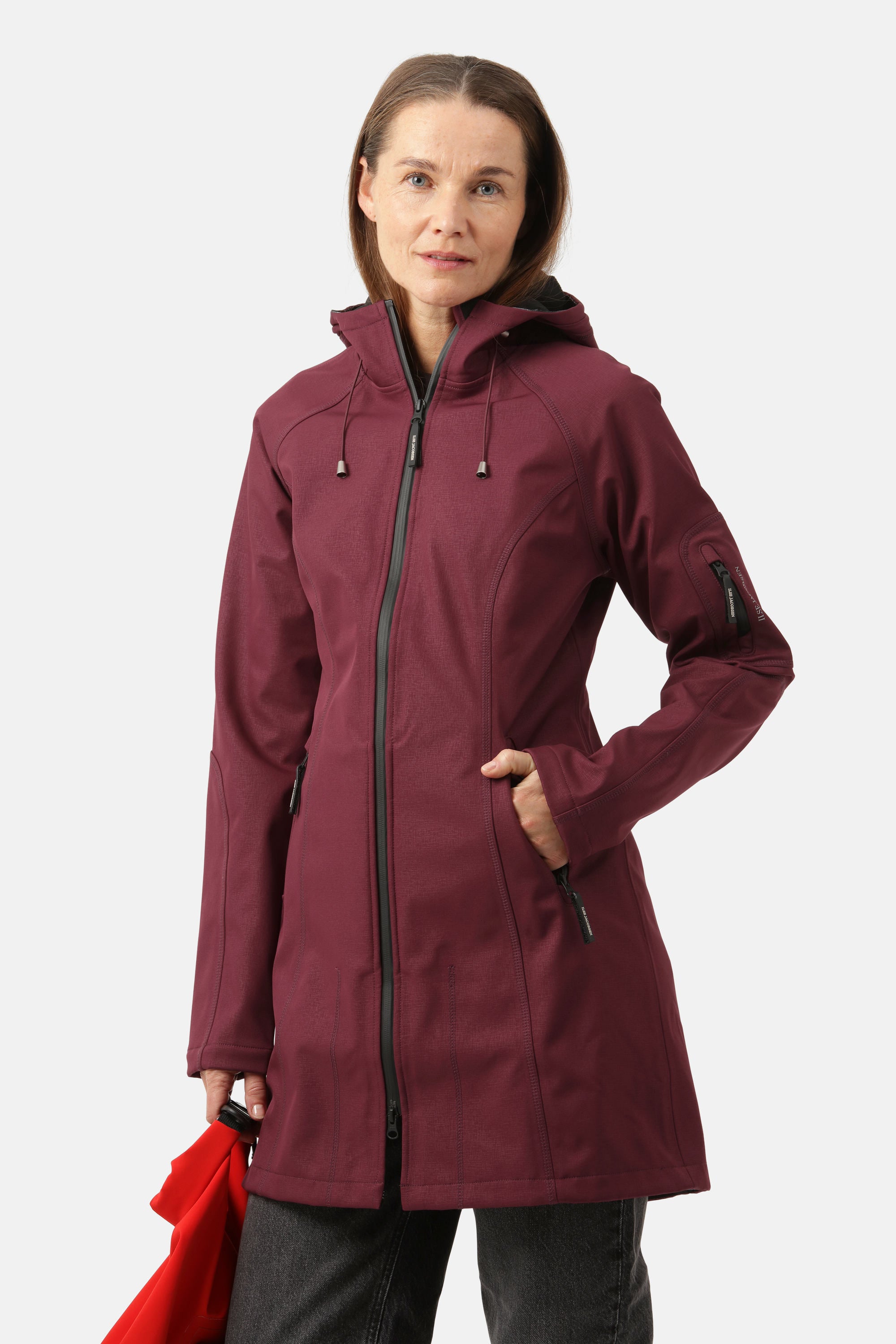 Softshell Regenmantel - Maroon Banner